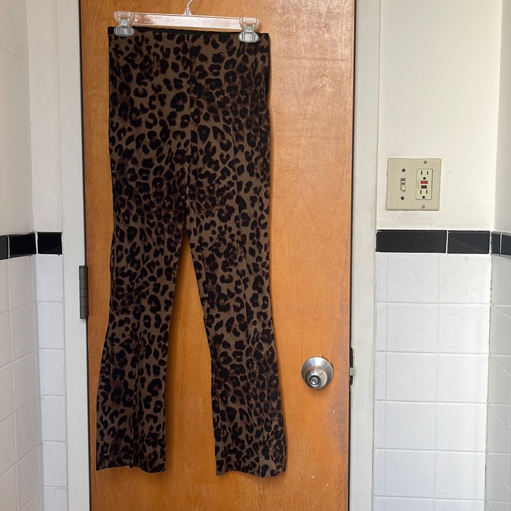 NEVER WORN Zara Cheetah dress pants